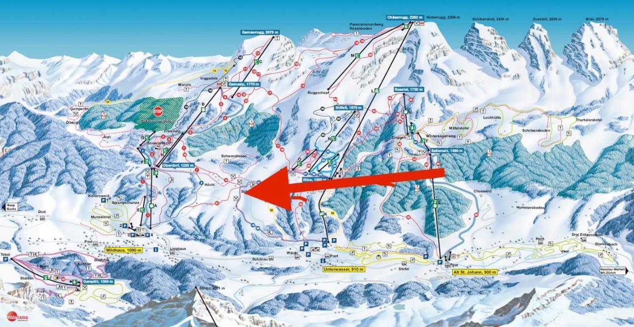 Beautiful On The Piste In Swiss Alps * Alt St. Johann