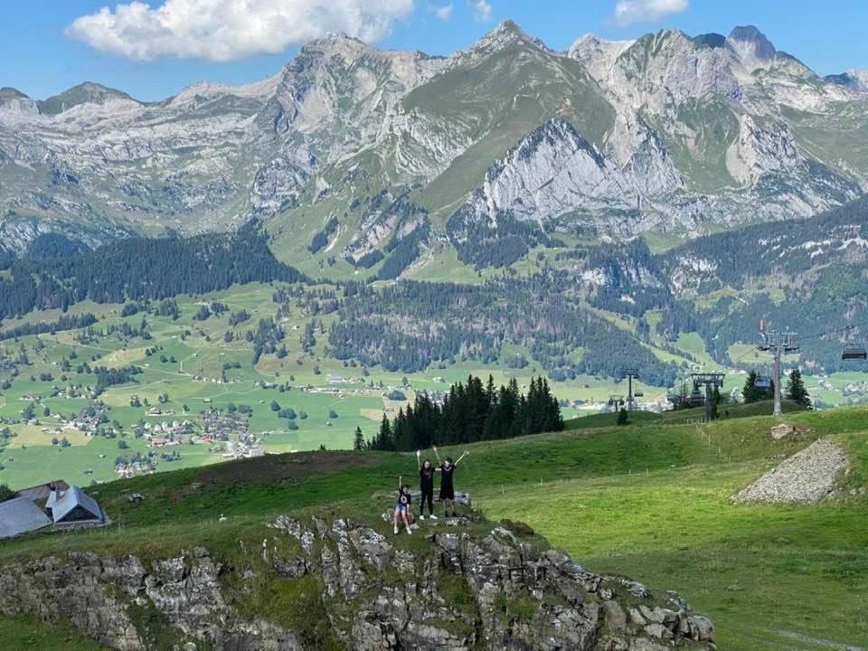 Beautiful On The Piste In Swiss Alps