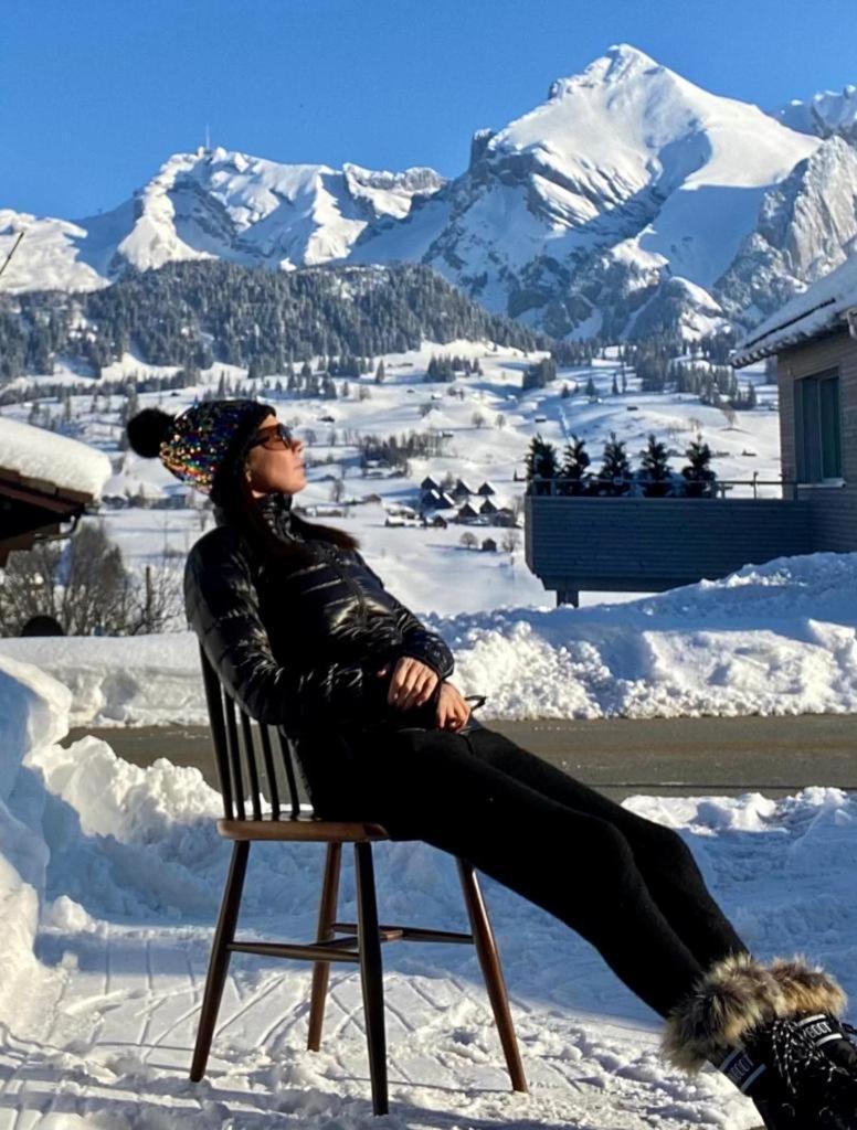 Beautiful On The Piste In Swiss Alps Alt St. Johann